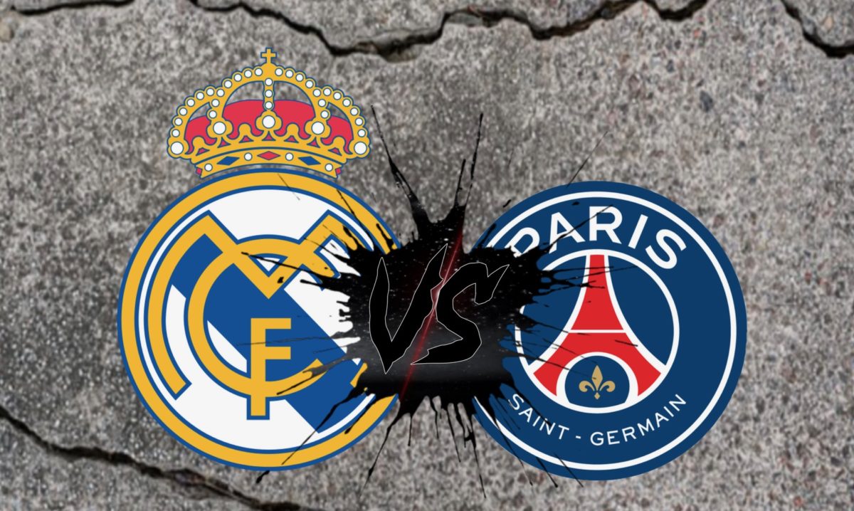 PSG und Real Madrid Logos